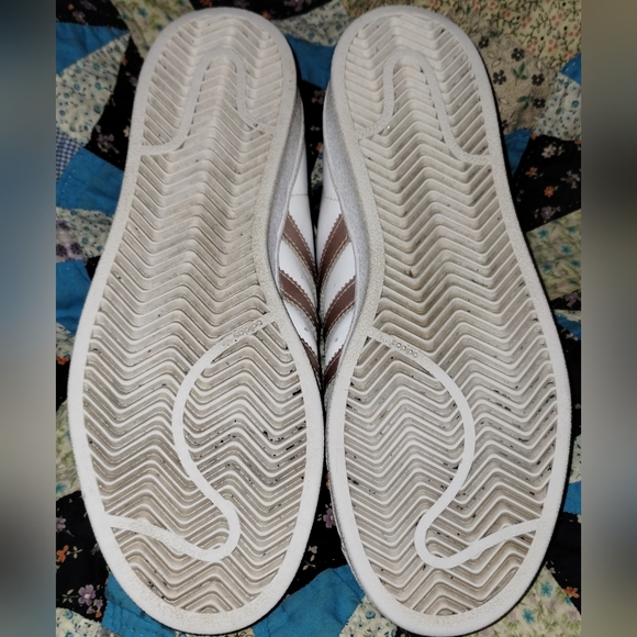 Adidas Rose Gold Superstar Trainers Women's 8.5 - Picture 5 of 6